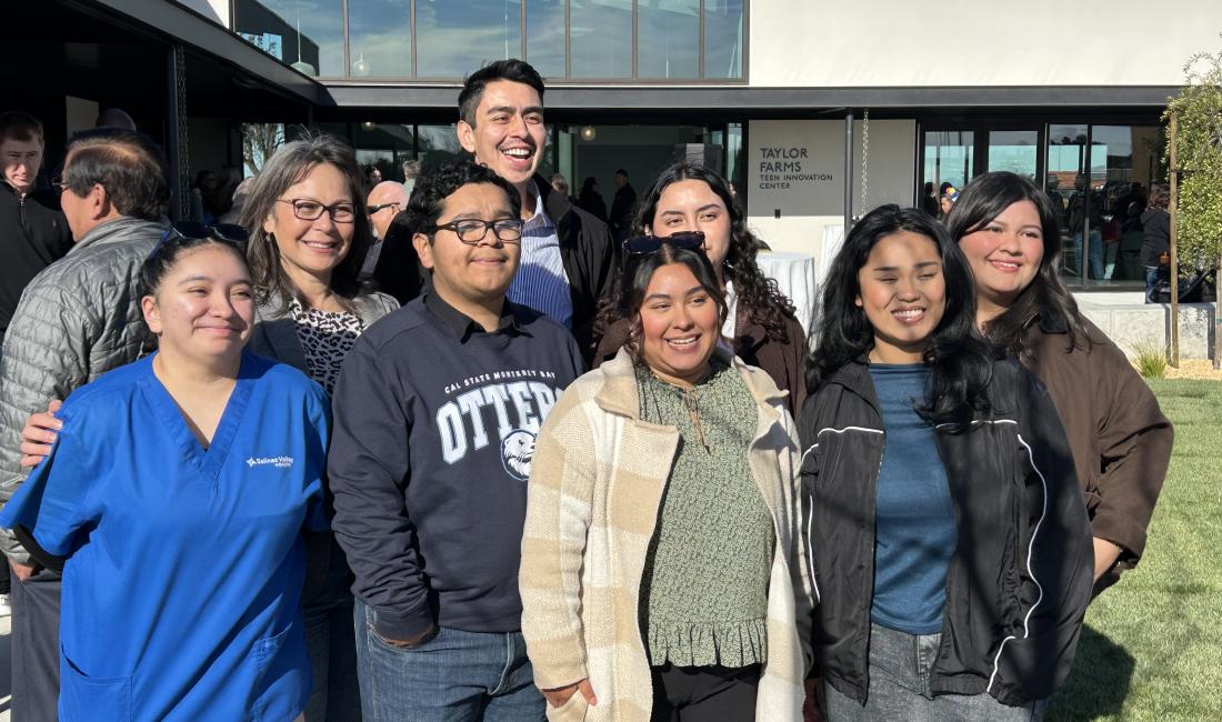 Gonzales Youth Council members, past and present. Photo by Joe Mathews