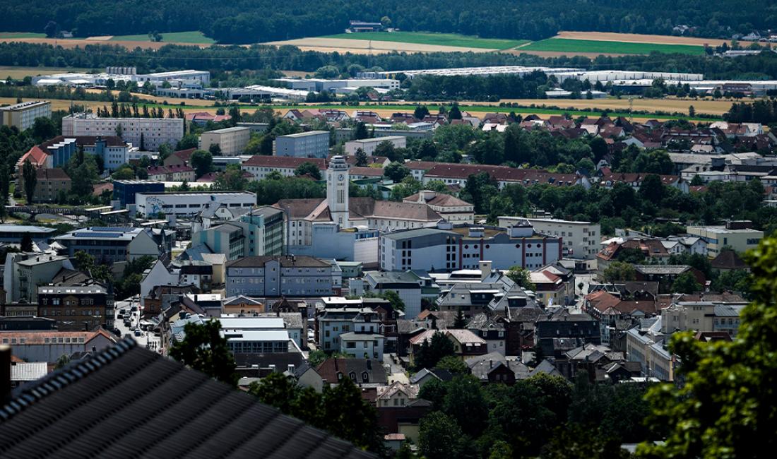 The city of Sonneberg in Thuringia. Courtesy of AP Newsroom.