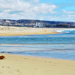 Photo credit: View from north side of the mouth of the Tijuana River at the Pacific. Via Flickr by Rickbramhall CC BY-SA 4.0