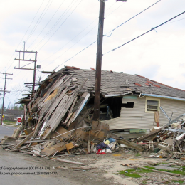 Hurricane Katrina aftermath.
