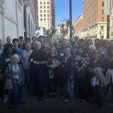 Delegates to the Los Angeles Charter Civic Assembly, March 8, 2026 (Photo by Joe Mathews)