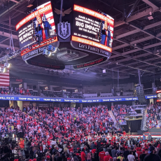 Photo of a US rally