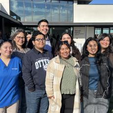 Gonzales Youth Council members, past and present. Photo by Joe Mathews