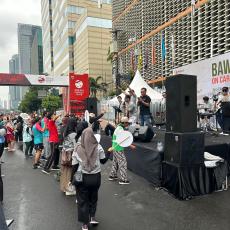 Photo credit: Car-free Sunday in central Jakarta, by Joe Mathews