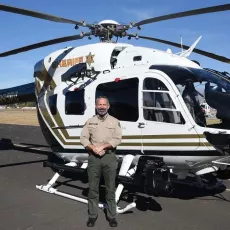 Photo of Riverside County Sheriff Chad Bianco, courtesy of Wikimedia Commons.